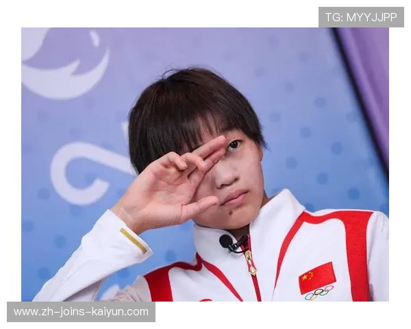 射击少女满分夺冠后冷静得像极地冰块