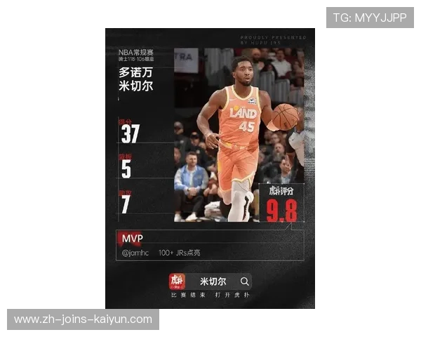 米切尔在关键阶段中投得手，骑士稳守优势